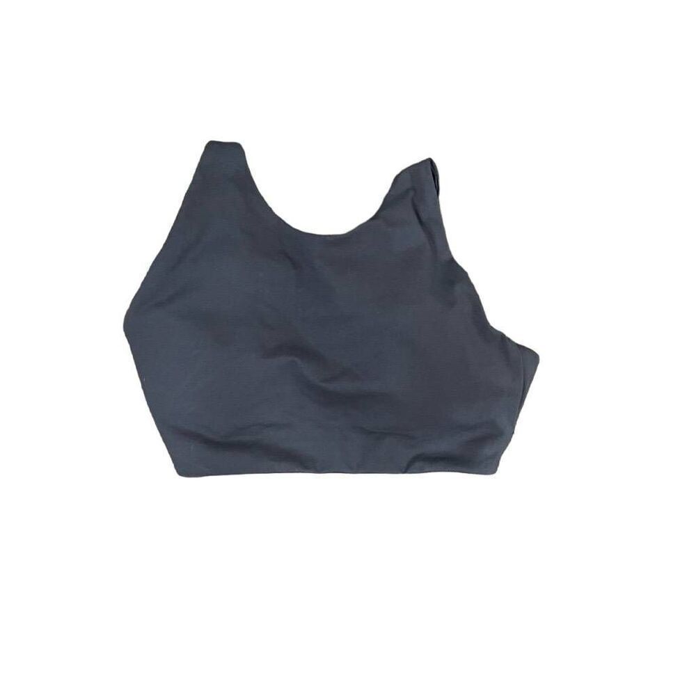 Senita Athletics Sports‎ Bra Women's Small Navy Stretch Strappy Activewear
